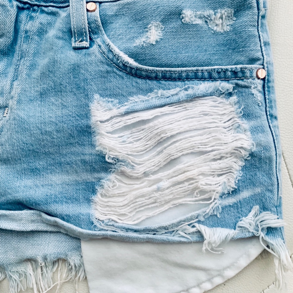 NEW Big Star Boyfriend denim shorts retail 115.00 - Picture 3 of 6